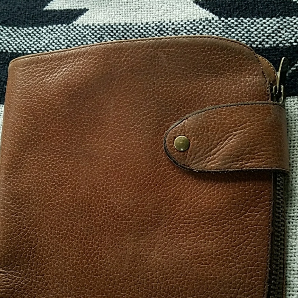 Enzo Angiolini Brown Leather Riding Boots - Picture 4 of 8